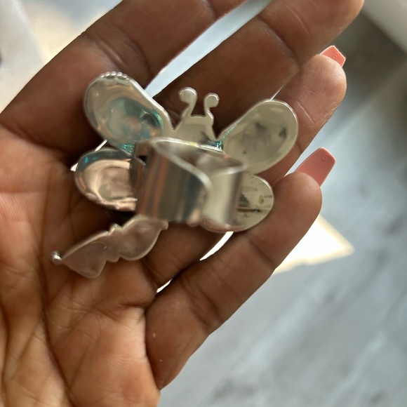 Turquoise ring statement ring dragonfly - Picture 8 of 11